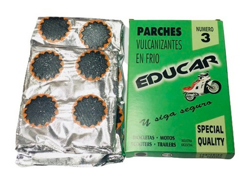 PARCHE PARA BICICLETA N*3 c/uno